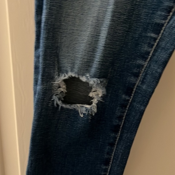 AG Adriano Goldschmied collab Alexa Chung skinny stretch distressed jean… - Picture 4 of 11